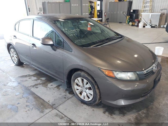12638833 :رقم المزاد ، 2HGFB2F4XCH032711 vin ، 2012 Honda Civic Lx مزاد بيع