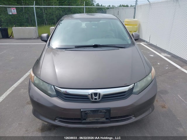 12638833 :رقم المزاد ، 2HGFB2F4XCH032711 vin ، 2012 Honda Civic Lx مزاد بيع