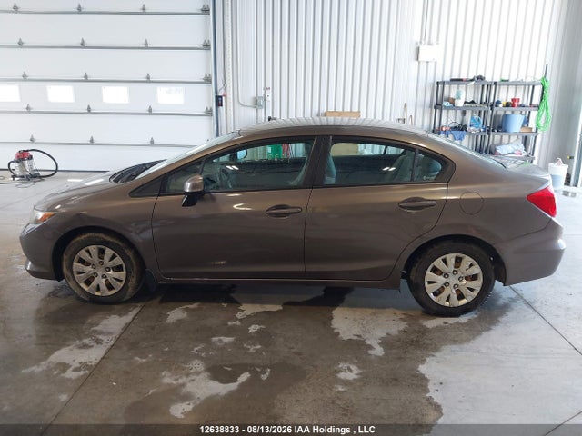 12638833 :رقم المزاد ، 2HGFB2F4XCH032711 vin ، 2012 Honda Civic Lx مزاد بيع