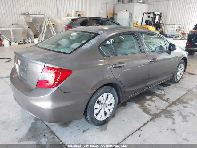 12638833 :رقم المزاد ، 2HGFB2F4XCH032711 vin ، 2012 Honda Civic Lx مزاد بيع