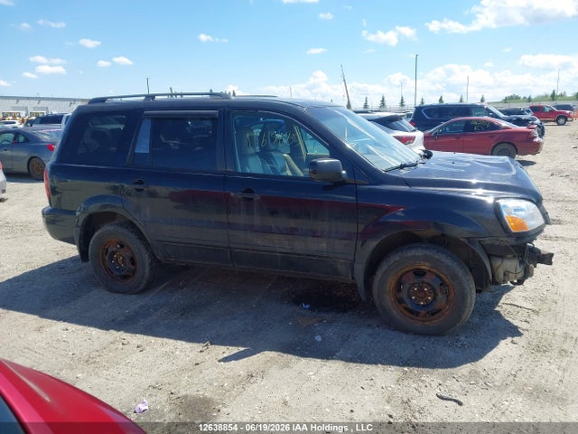 12638854 :رقم المزاد ، 2HKYF18554H585190 vin ، 2004 Honda Pilot Ex-l مزاد بيع