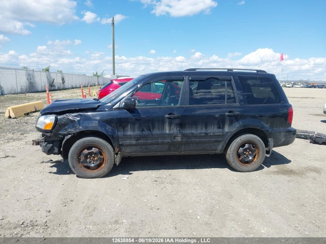 12638854 :رقم المزاد ، 2HKYF18554H585190 vin ، 2004 Honda Pilot Ex-l مزاد بيع