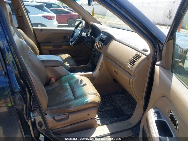 12638854 :رقم المزاد ، 2HKYF18554H585190 vin ، 2004 Honda Pilot Ex-l مزاد بيع