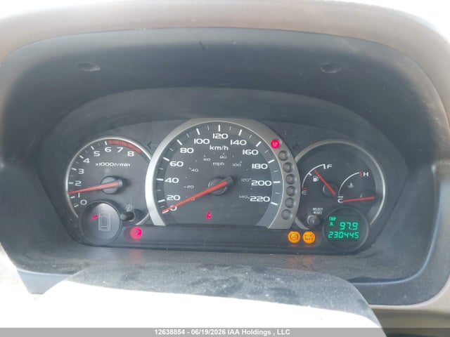 12638854 :رقم المزاد ، 2HKYF18554H585190 vin ، 2004 Honda Pilot Ex-l مزاد بيع