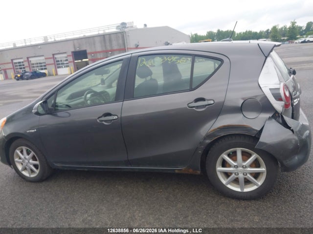 2012 Toyota Prius C Technology მანქანა იყიდება აუქციონზე, vin: JTDKDTB37C1523293, აუქციონის ნომერი: 12638856