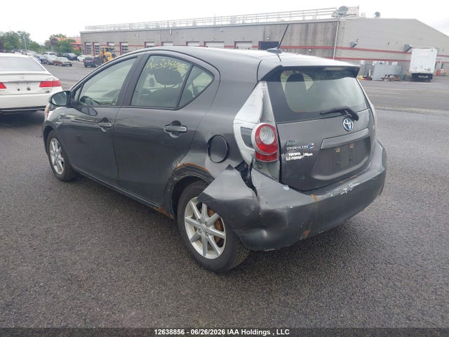2012 Toyota Prius C Technology მანქანა იყიდება აუქციონზე, vin: JTDKDTB37C1523293, აუქციონის ნომერი: 12638856