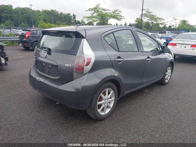 2012 Toyota Prius C Technology მანქანა იყიდება აუქციონზე, vin: JTDKDTB37C1523293, აუქციონის ნომერი: 12638856