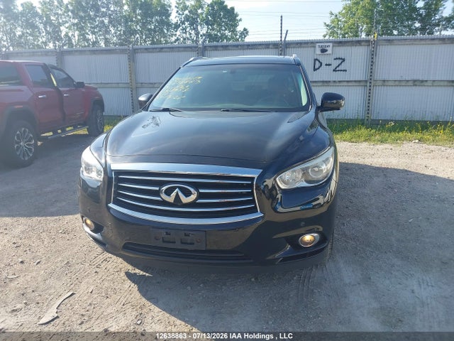 12638863 :رقم المزاد ، 5N1AL0MMXDC318958 vin ، 2013 Infiniti Jx35 مزاد بيع