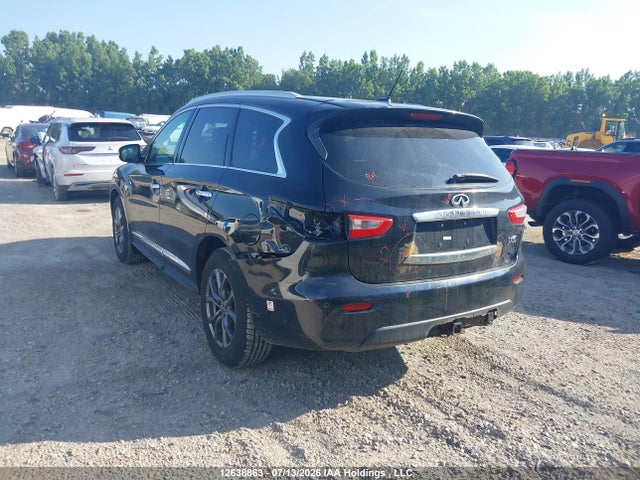 12638863 :رقم المزاد ، 5N1AL0MMXDC318958 vin ، 2013 Infiniti Jx35 مزاد بيع