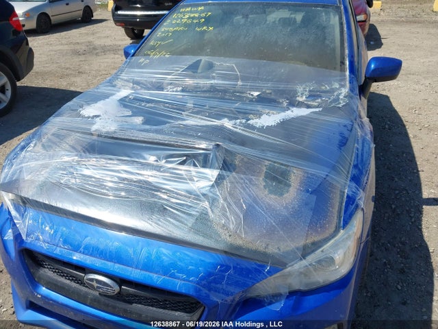 Aukcja sprzedaży 2017 Subaru Wrx, vin: JF1VA1A6XH9829649, numer aukcji: 12638867