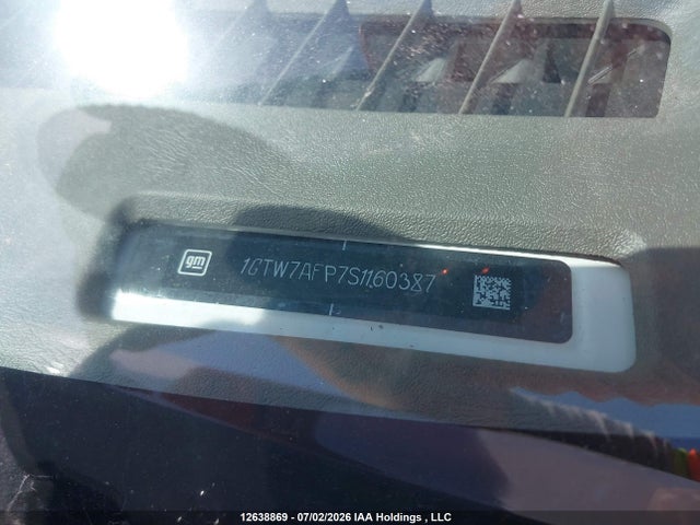 1GTW7AFP7S1160387 GMC Savana G2500