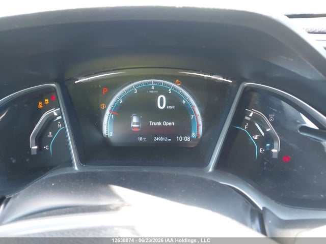 2016 Honda Civic Touring მანქანა იყიდება აუქციონზე, vin: 2HGFC1F95GH101166, აუქციონის ნომერი: 12638874