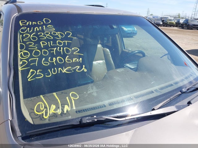Aukcja sprzedaży 2003 Honda Pilot Ex-l, vin: 2HKYF18503H007402, numer aukcji: 12638902