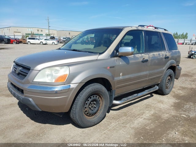 Продажа на аукционе авто 2003 Honda Pilot Ex-l, vin: 2HKYF18503H007402, номер лота: 12638902