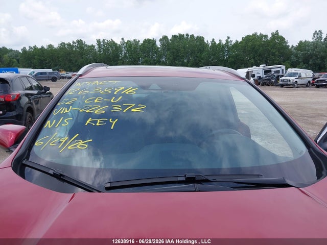 Продаж на аукціоні авто 2022 Honda Cr-v, vin: 2HKRW2H95NH226372, номер лоту: 12638916