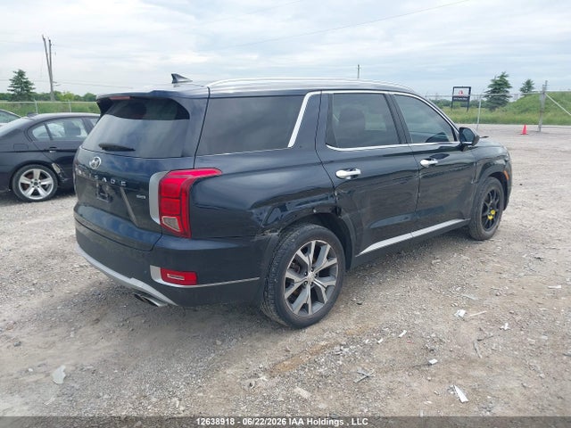 12638918 :رقم المزاد ، KM8R3DHE6MU202180 vin ، 2021 Hyundai Palisade Luxury 7-passenger Seating مزاد بيع