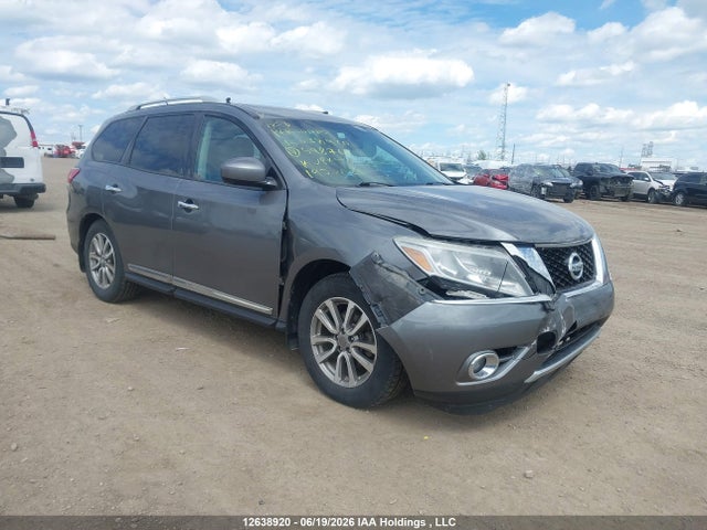 2015 Nissan Pathfinder Platinum/s/sl/sv მანქანა იყიდება აუქციონზე, vin: 5N1AR2MMXFC698767, აუქციონის ნომერი: 12638920