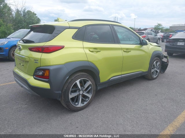 12638922 :رقم المزاد ، KM8K5CA50KU338009 vin ، 2019 Hyundai Kona Ultimate مزاد بيع