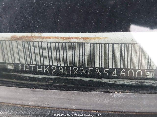 12638939 :رقم المزاد ، 1GTHK29U83E354600 vin ، 2003 Gmc Sierra 2500hd مزاد بيع