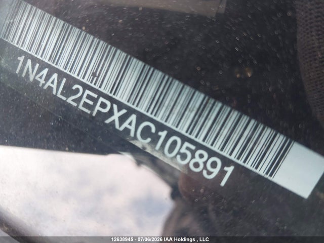 Продажа на аукционе авто 2010 Nissan Altima 2.5 S, vin: 1N4AL2EPXAC105891, номер лота: 12638945