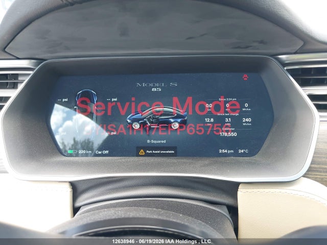 Tesla MODEL S 2014 5YJSA1H17EFP65756 Image 7