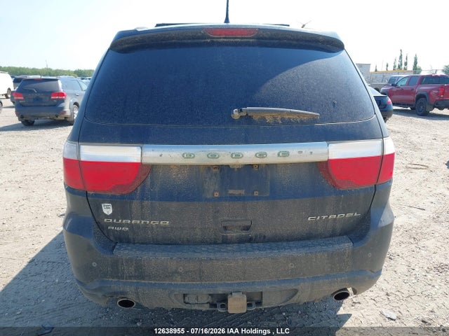 12638955 :رقم المزاد ، 1C4SDJET3DC512233 vin ، 2013 Dodge Durango Citadel مزاد بيع