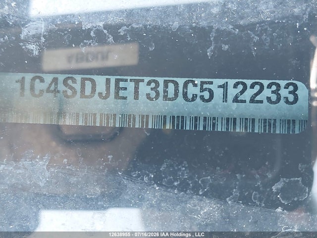 Aukcja sprzedaży 2013 Dodge Durango Citadel, vin: 1C4SDJET3DC512233, numer aukcji: 12638955