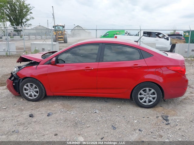12638965 :رقم المزاد ، KMHCT4AE6CU055339 vin ، 2012 Hyundai Accent Gls/gs مزاد بيع