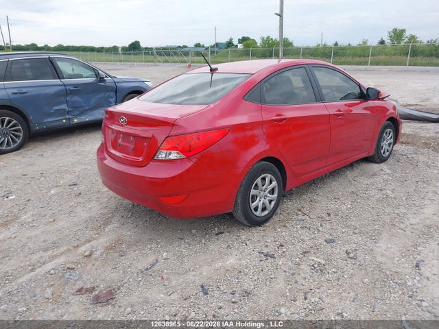 12638965 :رقم المزاد ، KMHCT4AE6CU055339 vin ، 2012 Hyundai Accent Gls/gs مزاد بيع