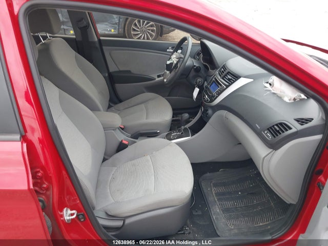 12638965 :رقم المزاد ، KMHCT4AE6CU055339 vin ، 2012 Hyundai Accent Gls/gs مزاد بيع