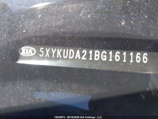Aukcja sprzedaży 2011 Kia Sorento Ex, vin: 5XYKUDA21BG161166, numer aukcji: 12638973