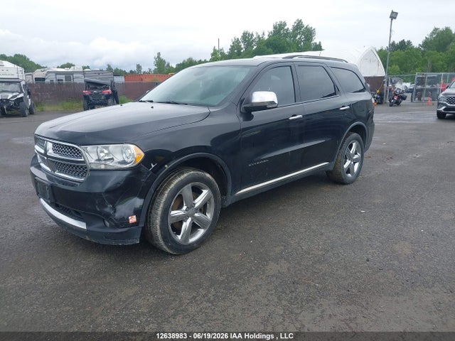 12638983 :رقم المزاد ، 1D4RE5GG8BC598562 vin ، 2011 Dodge Durango Citadel مزاد بيع
