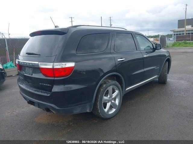 12638983 :رقم المزاد ، 1D4RE5GG8BC598562 vin ، 2011 Dodge Durango Citadel مزاد بيع