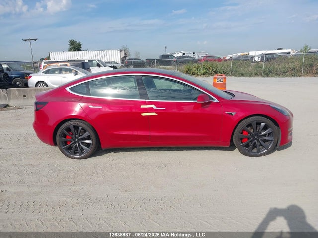 Продаж на аукціоні авто 2020 Tesla Model 3, vin: 5YJ3E1EC0LF738913, номер лоту: 12638987