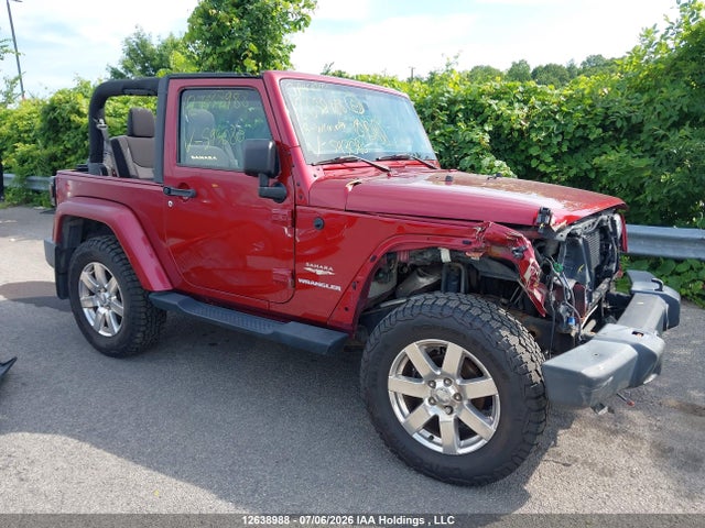 Продаж на аукціоні авто 2013 Jeep Wrangler Sahara, vin: 1C4AJWBG1DL593080, номер лоту: 12638988