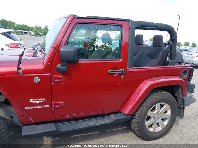 Продаж на аукціоні авто 2013 Jeep Wrangler Sahara, vin: 1C4AJWBG1DL593080, номер лоту: 12638988
