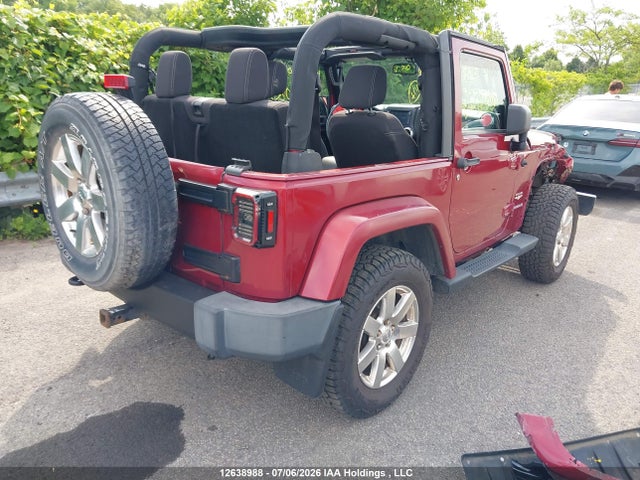 Продаж на аукціоні авто 2013 Jeep Wrangler Sahara, vin: 1C4AJWBG1DL593080, номер лоту: 12638988