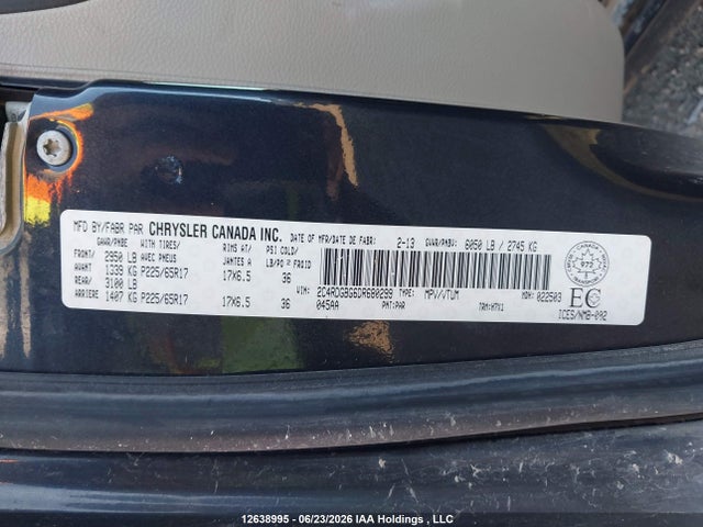 Продаж на аукціоні авто 2013 Dodge Grand Caravan, vin: 2C4RDGBG6DR680299, номер лоту: 12638995