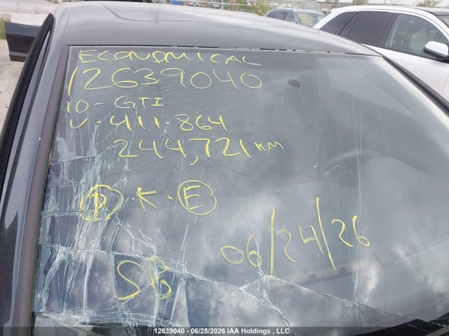 12639040 :رقم المزاد ، WVWHV7AJ3AW411864 vin ، 2010 Volkswagen Golf Gti 5-door مزاد بيع