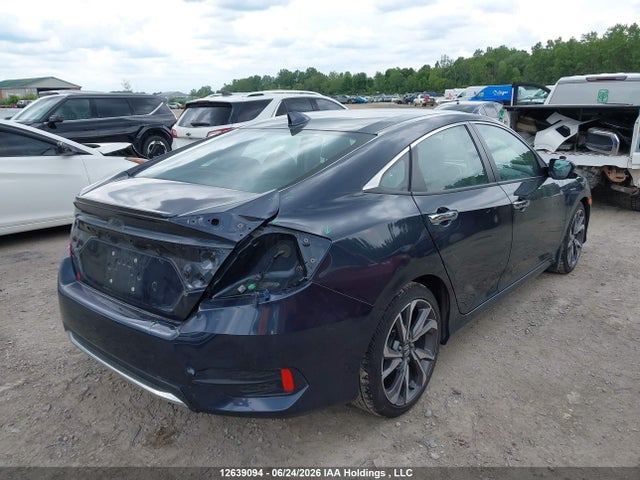 Honda Civic Touring 2019 2HGFC1F93KH102096 Image 4