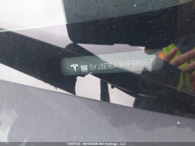 Tesla MODEL 3 2021 5YJ3E1EA3MF986671 Image 18