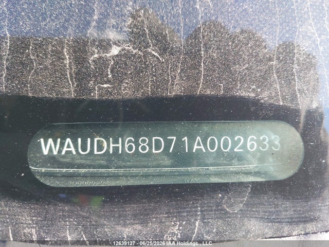 Продажа на аукционе авто 2001 Audi A4 2.8, vin: WAUDH68D71A002633, номер лота: 12639127