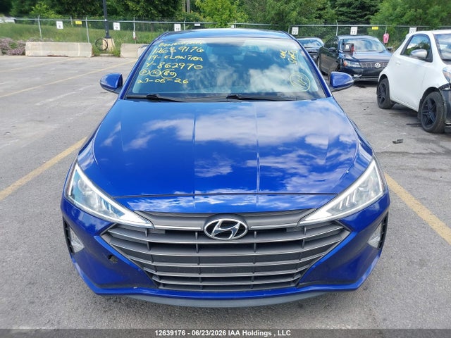 12639176 :رقم المزاد ، KMHD84LF2KU862970 vin ، 2019 Hyundai Elantra Preferred مزاد بيع