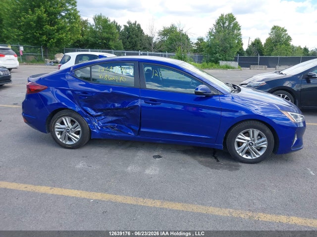 12639176 :رقم المزاد ، KMHD84LF2KU862970 vin ، 2019 Hyundai Elantra Preferred مزاد بيع
