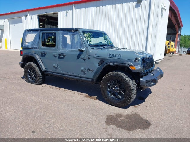 Продажа на аукционе авто 2025 Jeep Wrangler 4-door Willys, vin: 1C4PJXDG7SW640542, номер лота: 12639179