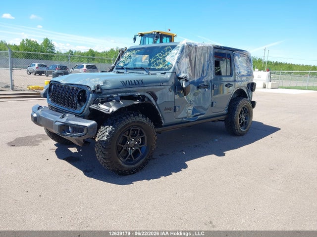 Aukcja sprzedaży 2025 Jeep Wrangler 4-door Willys, vin: 1C4PJXDG7SW640542, numer aukcji: 12639179