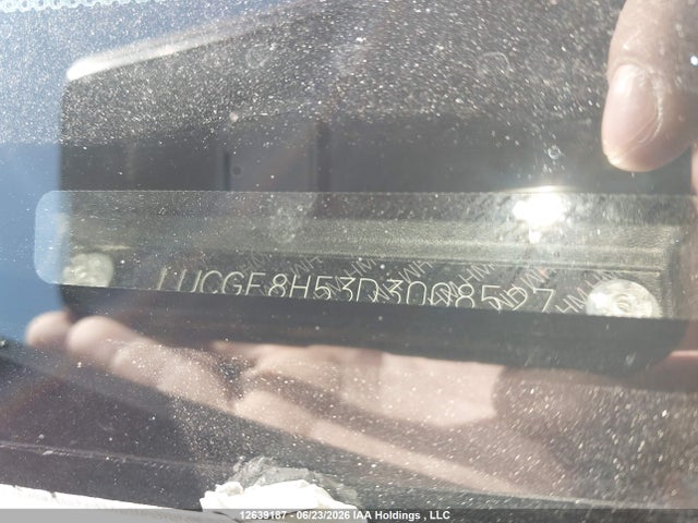 2013 Honda Fit Lx მანქანა იყიდება აუქციონზე, vin: LUCGE8H53D3008527, აუქციონის ნომერი: 12639187