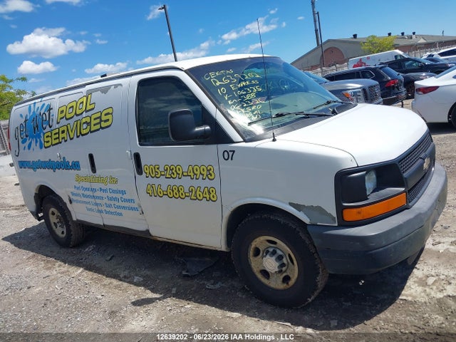 12639202 :رقم المزاد ، 1GCZGFBA1A1106335 vin ، 2010 Chevrolet Express G2500 مزاد بيع