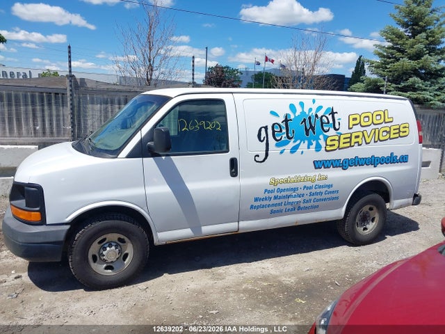 12639202 :رقم المزاد ، 1GCZGFBA1A1106335 vin ، 2010 Chevrolet Express G2500 مزاد بيع