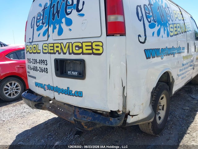 12639202 :رقم المزاد ، 1GCZGFBA1A1106335 vin ، 2010 Chevrolet Express G2500 مزاد بيع